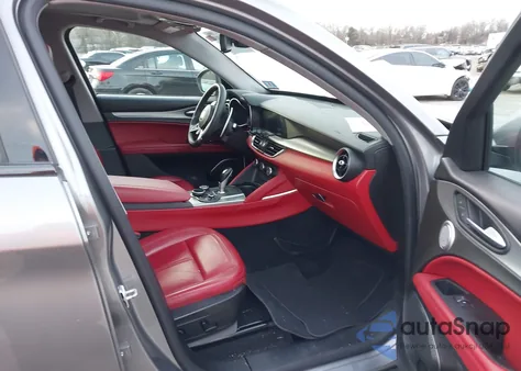 2018 Alfa Romeo Stelvio Sport Awd from USA, damaged, VIN ZASFAKPN5J7B95758